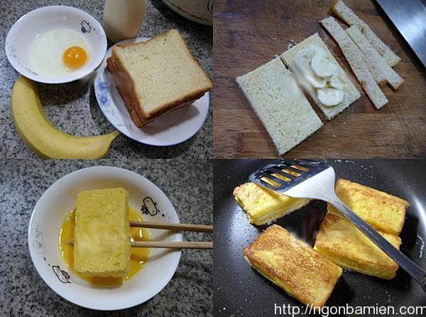 2 món bánh mỳ ăn sáng đặc sắc chưa tốn đến 10 phút 